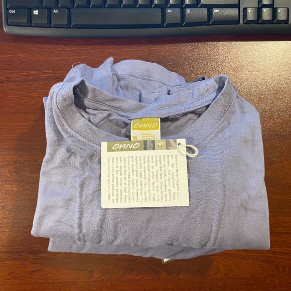 Men's Onno Short Sleeve Bamboo T-Shirt Stone - Picture 2 of 3